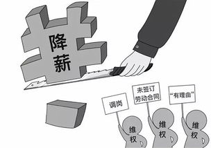 企業隨意降薪違法，法律為勞動者權益護航